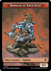 Soldier // Kobolds of Kher Keep Double-Sided Token [Murders at Karlov Manor Commander Tokens] | I Want That Stuff Brandon