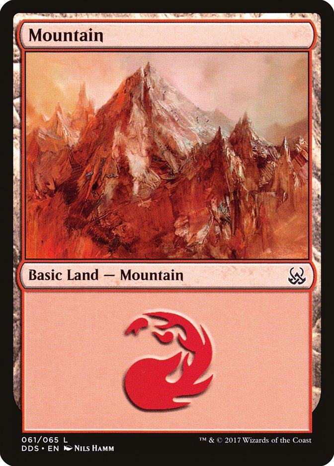 Mountain (61) [Duel Decks: Mind vs. Might] | I Want That Stuff Brandon