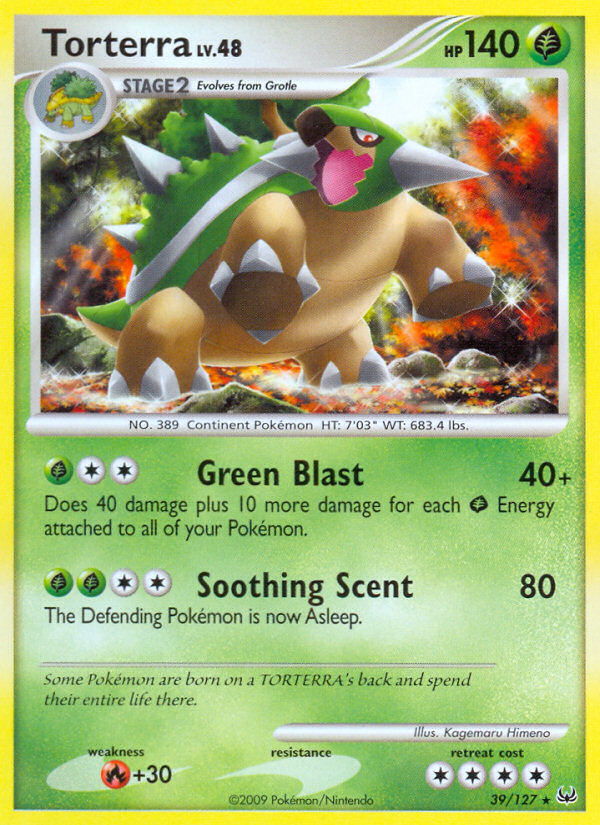 Torterra (39/127) [Platinum: Base Set] | I Want That Stuff Brandon