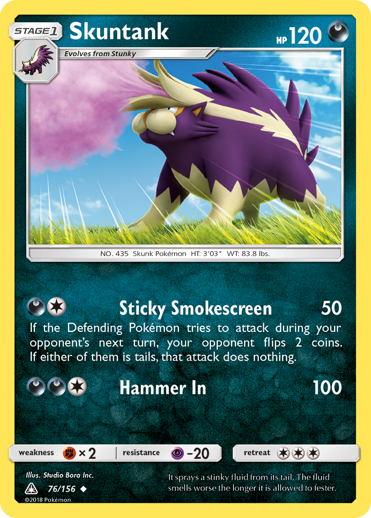 Skuntank (76/156) [Sun & Moon: Ultra Prism] | I Want That Stuff Brandon