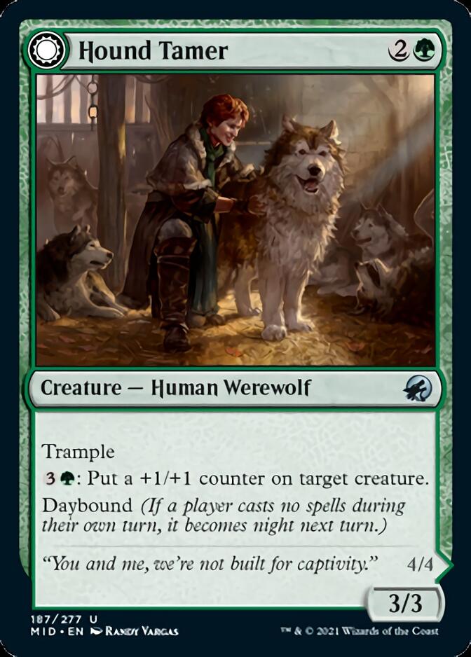 Hound Tamer // Untamed Pup [Innistrad: Midnight Hunt] | I Want That Stuff Brandon