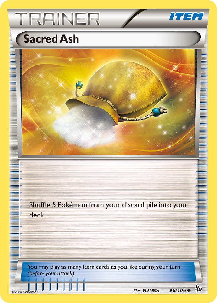 Sacred Ash (96/106) [XY: Flashfire] | I Want That Stuff Brandon