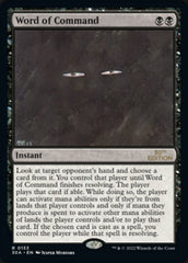 Word of Command [30th Anniversary Edition] | I Want That Stuff Brandon