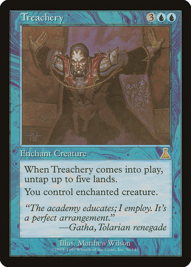 Treachery [Urza's Destiny] | I Want That Stuff Brandon