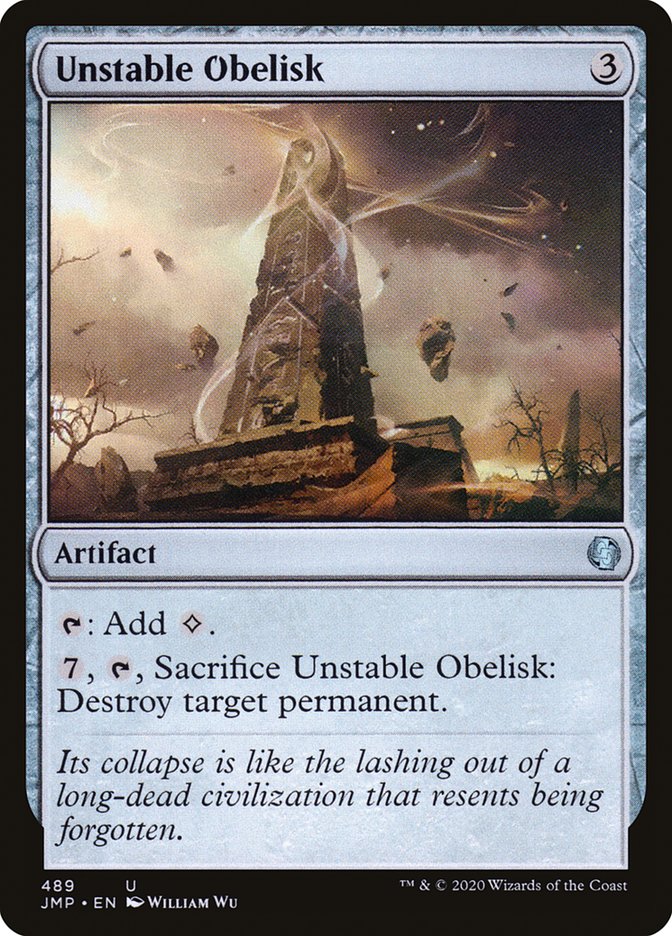 Unstable Obelisk [Jumpstart] | I Want That Stuff Brandon