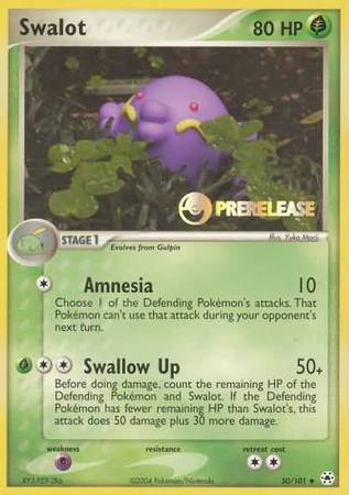 Swalot (50/101) (Prerelease Promo) [Nintendo: Black Star Promos] | I Want That Stuff Brandon