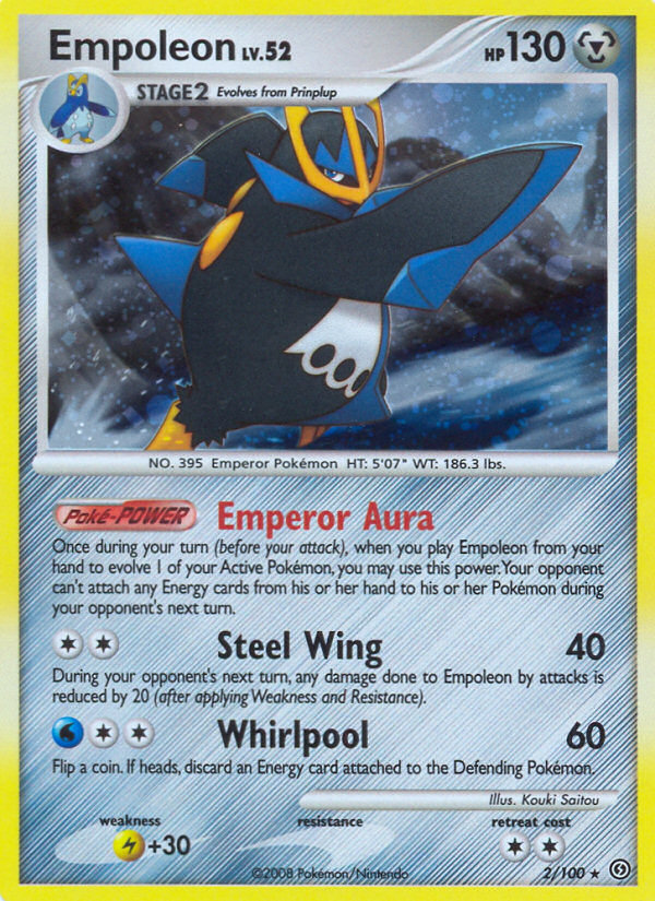 Empoleon (2/100) [Diamond & Pearl: Stormfront] | I Want That Stuff Brandon