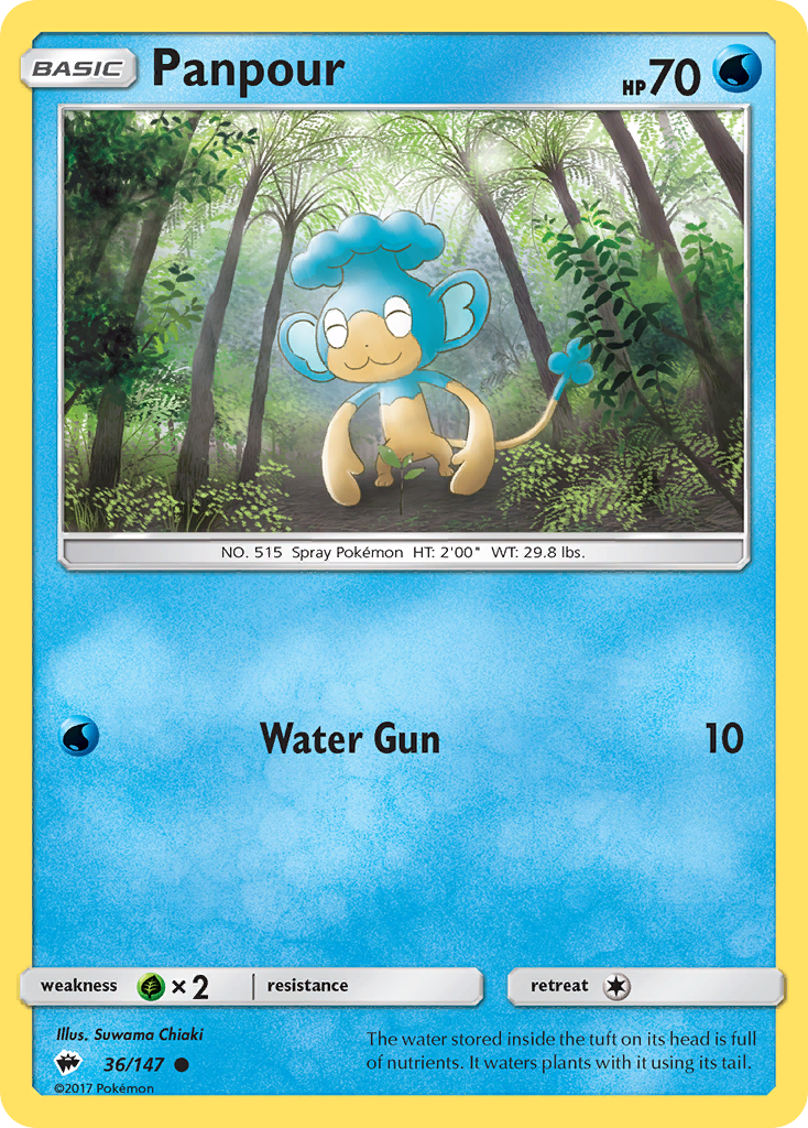 Panpour (36/147) [Sun & Moon: Burning Shadows] | I Want That Stuff Brandon