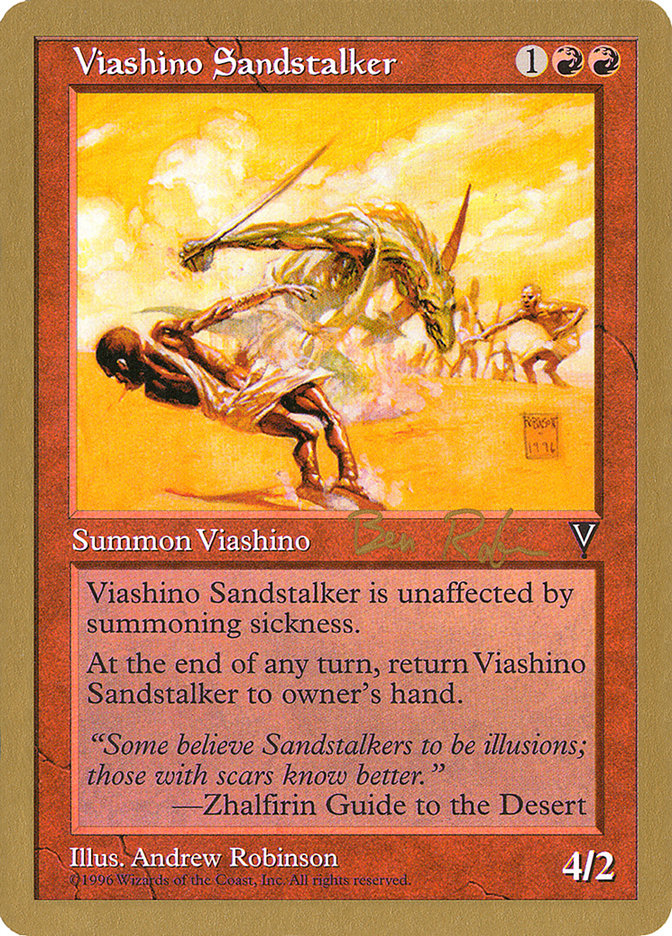 Viashino Sandstalker (Ben Rubin) [World Championship Decks 1998] | I Want That Stuff Brandon