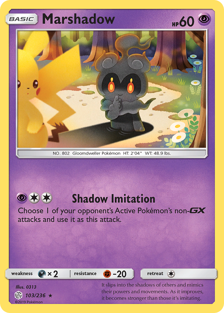 Marshadow (103/236) [Sun & Moon: Cosmic Eclipse] | I Want That Stuff Brandon