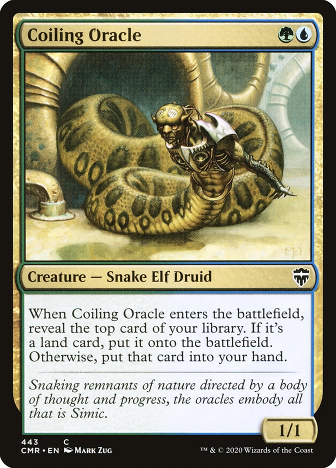 Coiling Oracle [Commander Legends] | I Want That Stuff Brandon