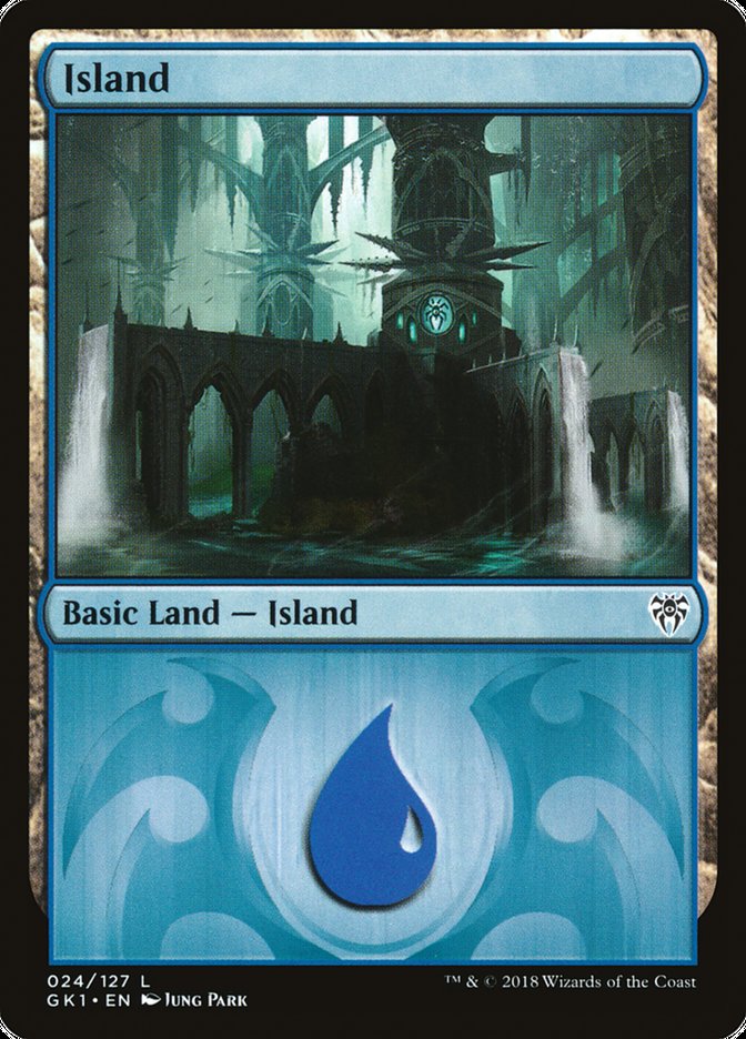 Island (24) [Guilds of Ravnica Guild Kit] | I Want That Stuff Brandon