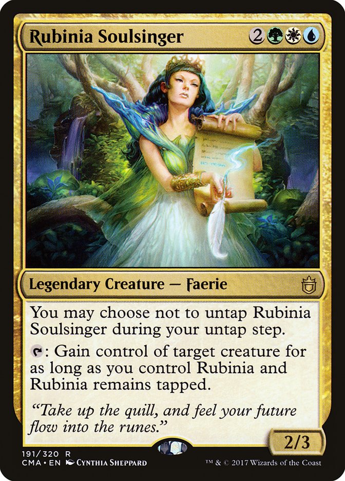 Rubinia Soulsinger [Commander Anthology] | I Want That Stuff Brandon