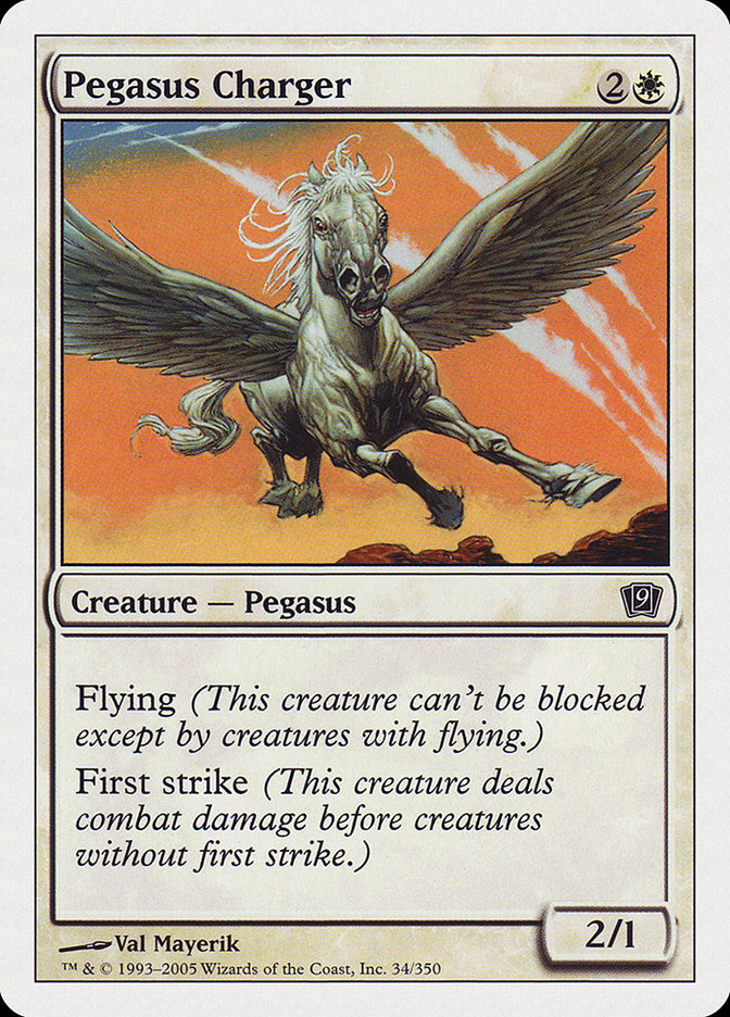 Pegasus Charger [Ninth Edition] | I Want That Stuff Brandon