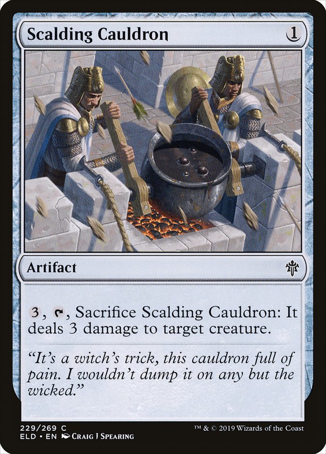 Scalding Cauldron [Throne of Eldraine] | I Want That Stuff Brandon