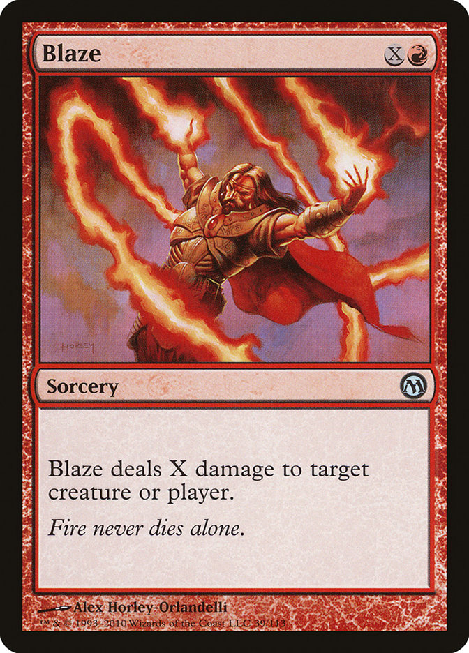 Blaze [Duels of the Planeswalkers] | I Want That Stuff Brandon