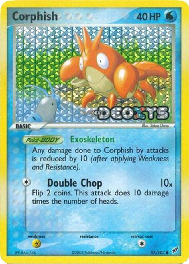 Corphish (57/107) (Stamped) [EX: Deoxys] | I Want That Stuff Brandon