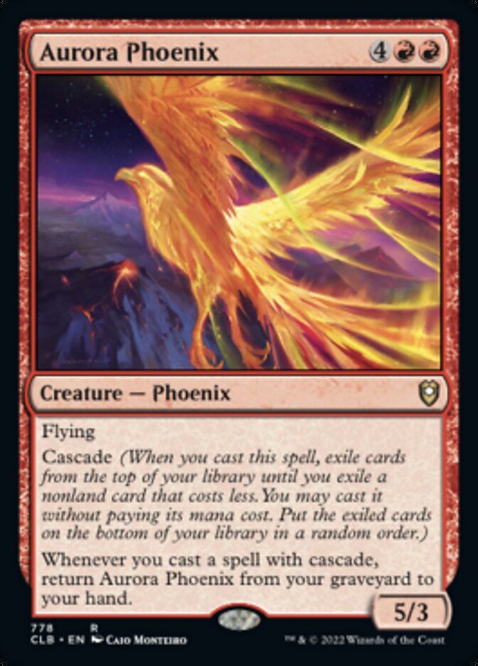 Aurora Phoenix [Commander Legends: Battle for Baldur's Gate] | I Want That Stuff Brandon