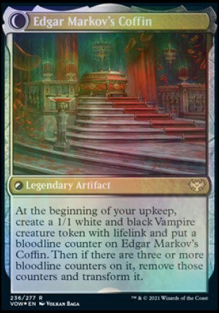 Edgar, Charmed Groom // Edgar Markov's Coffin [Innistrad: Crimson Vow Prerelease Promos] | I Want That Stuff Brandon