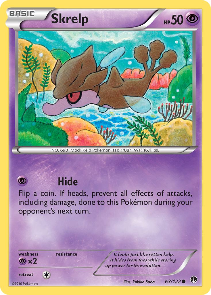 Skrelp (63/122) [XY: BREAKpoint] | I Want That Stuff Brandon