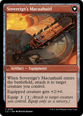 Idol of the Deep King // Sovereign's Macuahuitl [The Lost Caverns of Ixalan] | I Want That Stuff Brandon