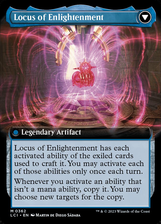 The Enigma Jewel // Locus of Enlightenment (Extended Art) [The Lost Caverns of Ixalan] | I Want That Stuff Brandon
