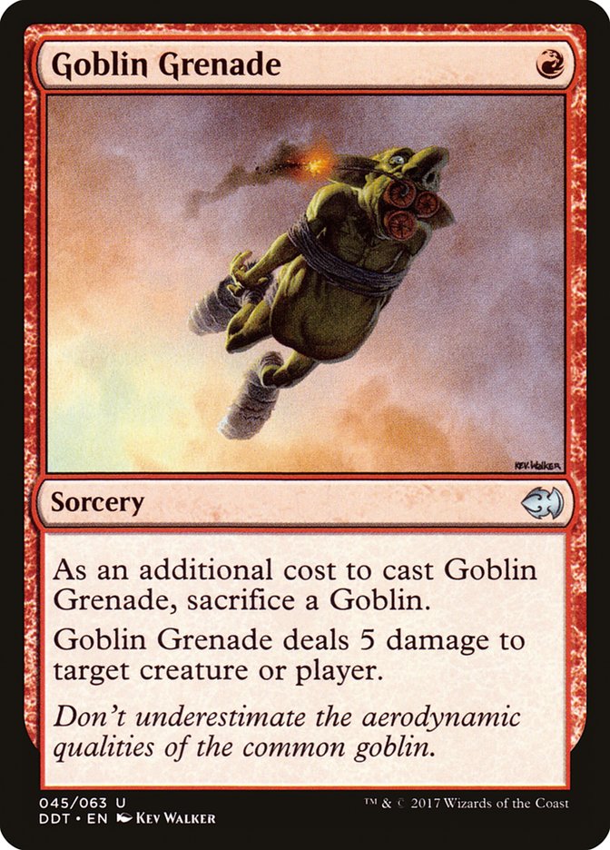 Goblin Grenade [Duel Decks: Merfolk vs. Goblins] | I Want That Stuff Brandon