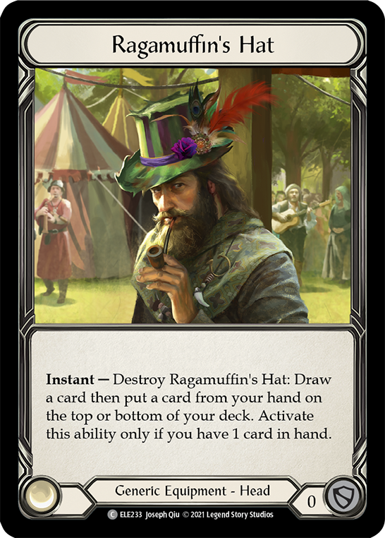 Ragamuffin's Hat [ELE233] (Tales of Aria)  1st Edition Cold Foil | I Want That Stuff Brandon