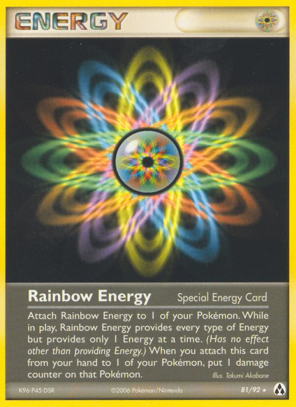 Rainbow Energy (81/92) [EX: Legend Maker] | I Want That Stuff Brandon