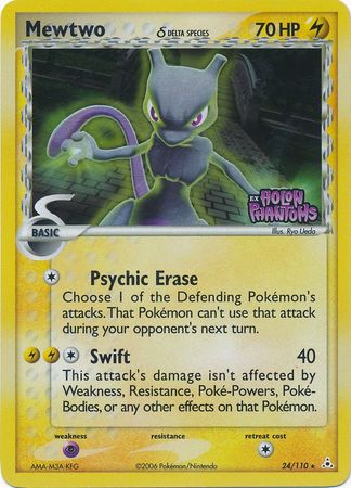 Mewtwo (24/110) (Delta Species) (Stamped) [EX: Holon Phantoms] | I Want That Stuff Brandon