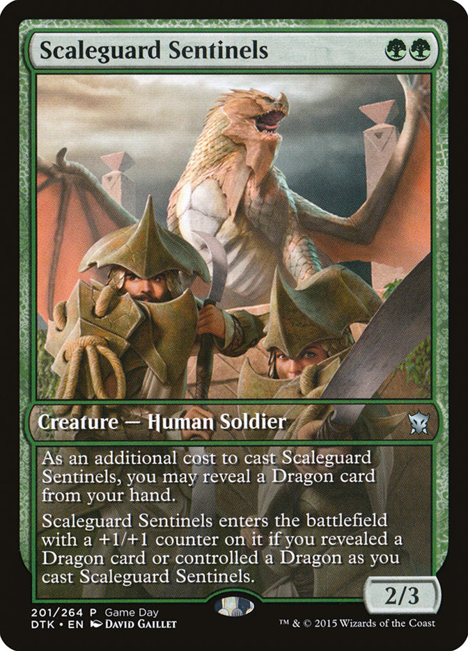 Scaleguard Sentinels (Game Day) [Dragons of Tarkir Promos] | I Want That Stuff Brandon