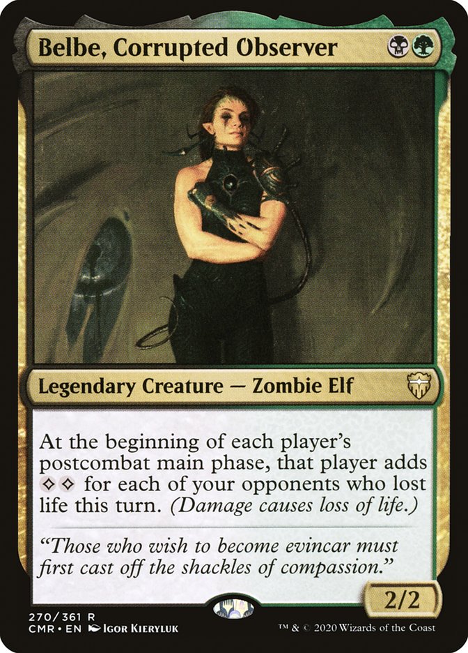 Belbe, Corrupted Observer [Commander Legends] | I Want That Stuff Brandon