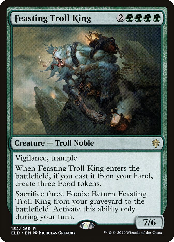 Feasting Troll King [Throne of Eldraine] | I Want That Stuff Brandon