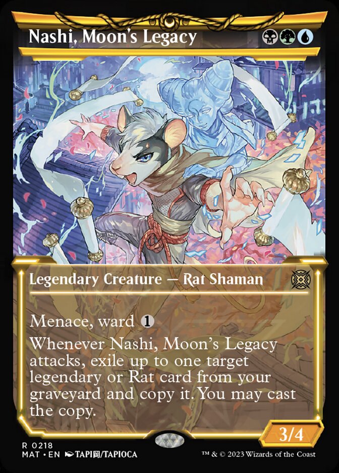 Nashi, Moon's Legacy (Showcase Halo Foil) [March of the Machine: The Aftermath] | I Want That Stuff Brandon