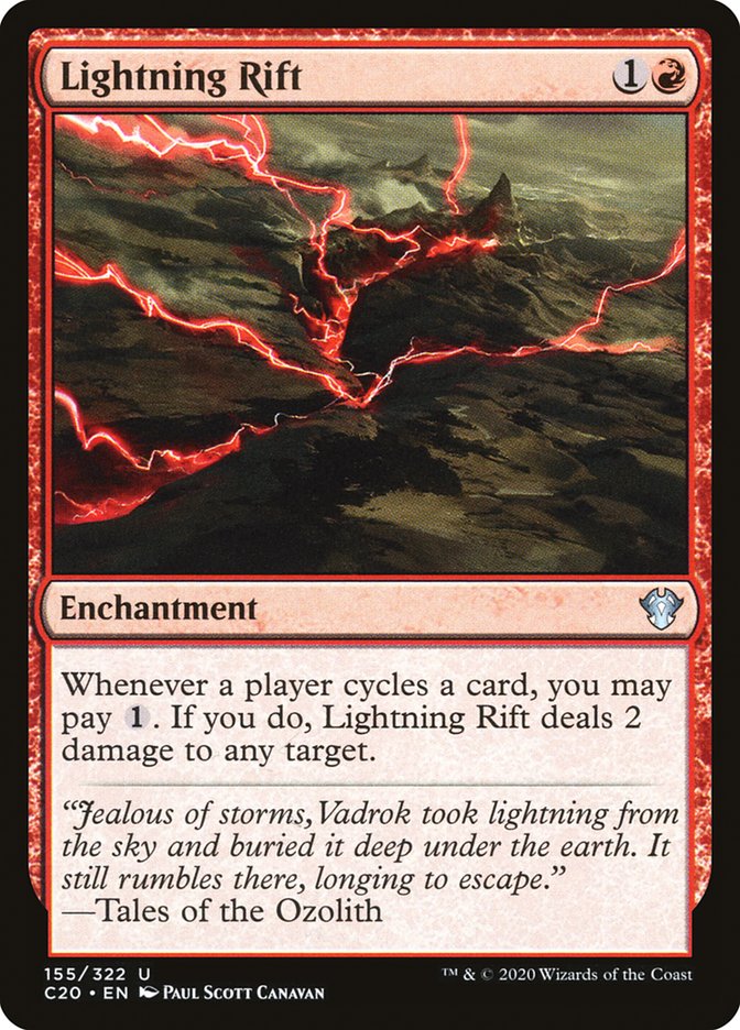 Lightning Rift [Commander 2020] | I Want That Stuff Brandon