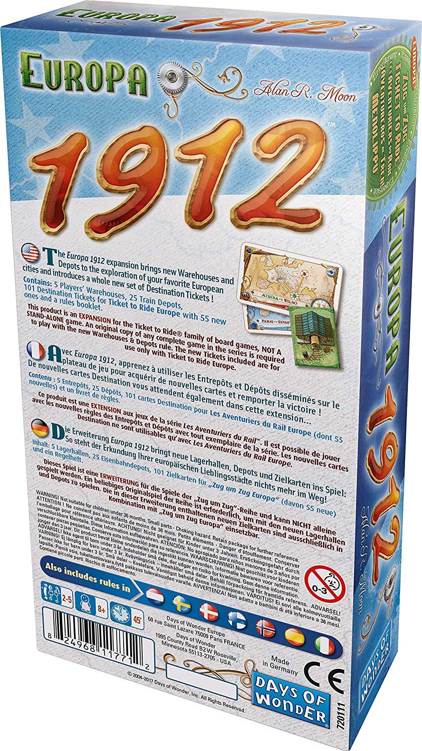 Ticket to Ride: Europa 1912 | I Want That Stuff Brandon