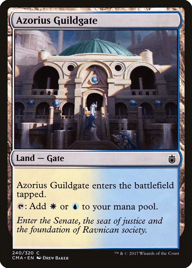 Azorius Guildgate [Commander Anthology] | I Want That Stuff Brandon