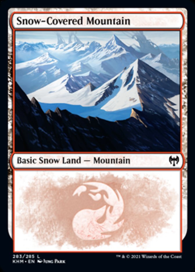 Snow-Covered Mountain (283) [Kaldheim] | I Want That Stuff Brandon
