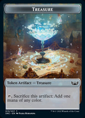 Treasure (013) // Fish Double-Sided Token [Streets of New Capenna Tokens] | I Want That Stuff Brandon