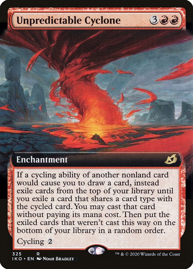 Unpredictable Cyclone (Extended Art) [Ikoria: Lair of Behemoths] | I Want That Stuff Brandon