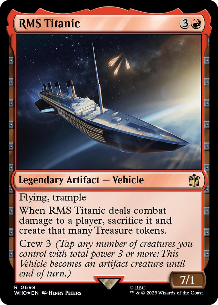 RMS Titanic (Surge Foil) [Doctor Who] | I Want That Stuff Brandon