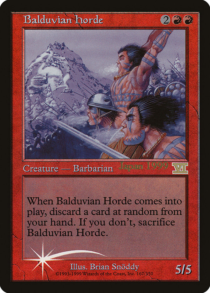 Balduvian Horde (Worlds) [World Championship Promos] | I Want That Stuff Brandon
