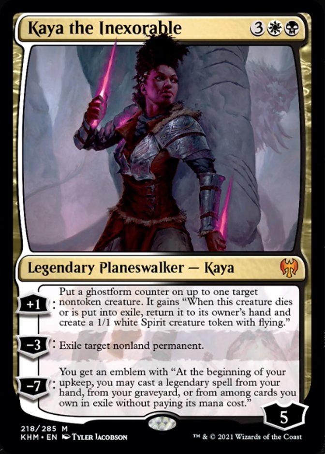 Kaya the Inexorable [Kaldheim] | I Want That Stuff Brandon