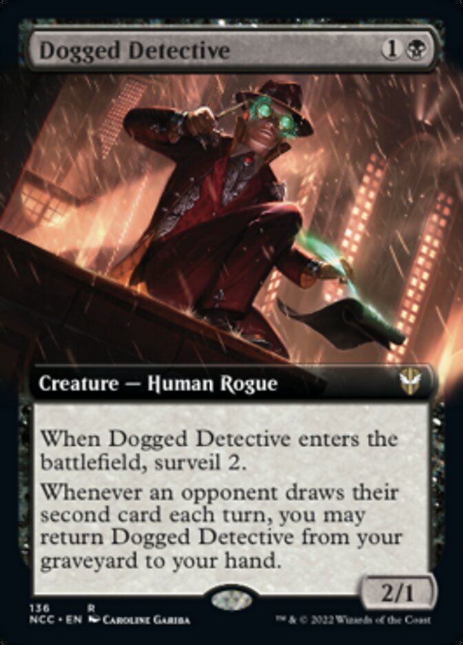 Dogged Detective (Extended Art) [Streets of New Capenna Commander] | I Want That Stuff Brandon