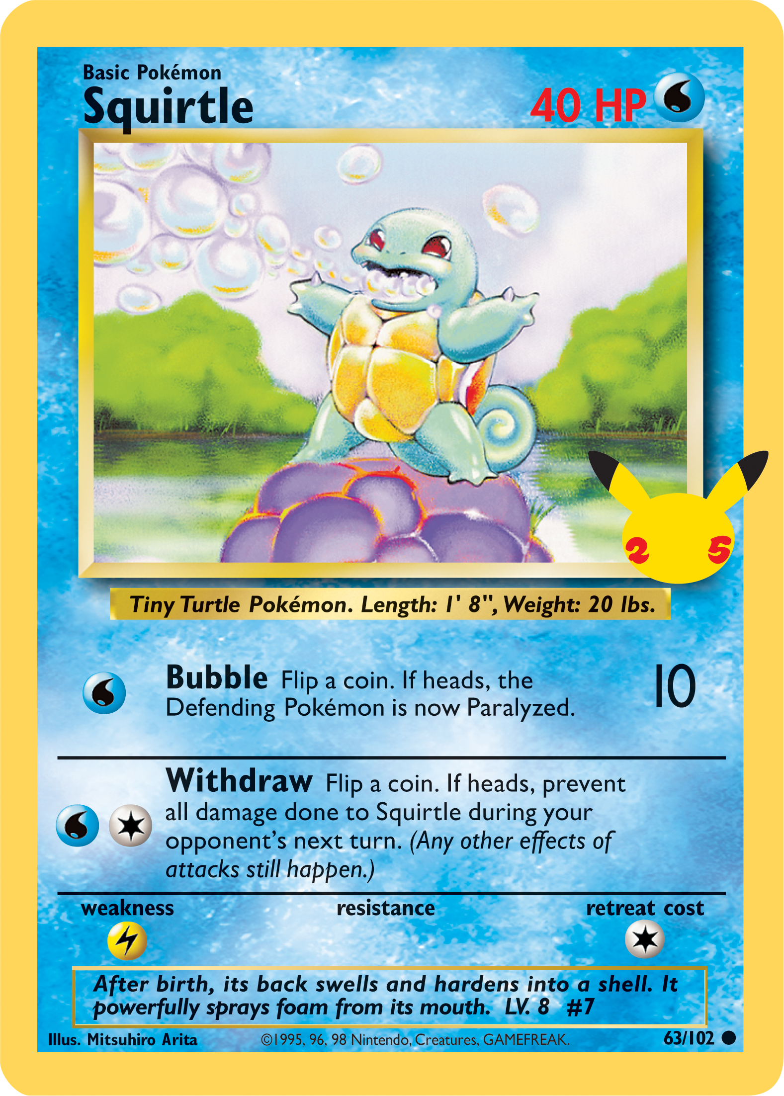 Squirtle (63/102) [First Partner Pack] | I Want That Stuff Brandon