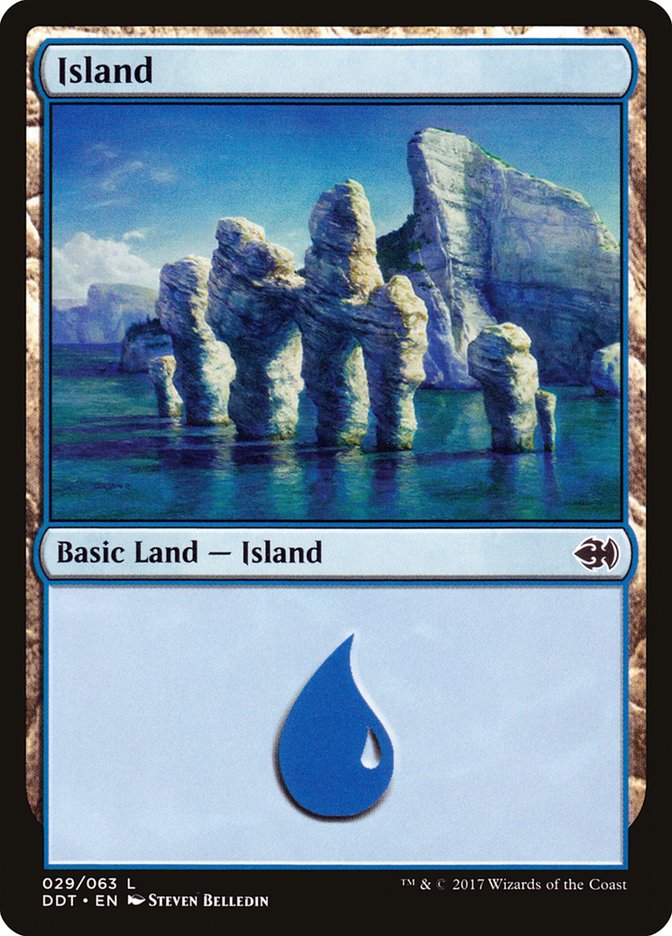Island (29) [Duel Decks: Merfolk vs. Goblins] | I Want That Stuff Brandon