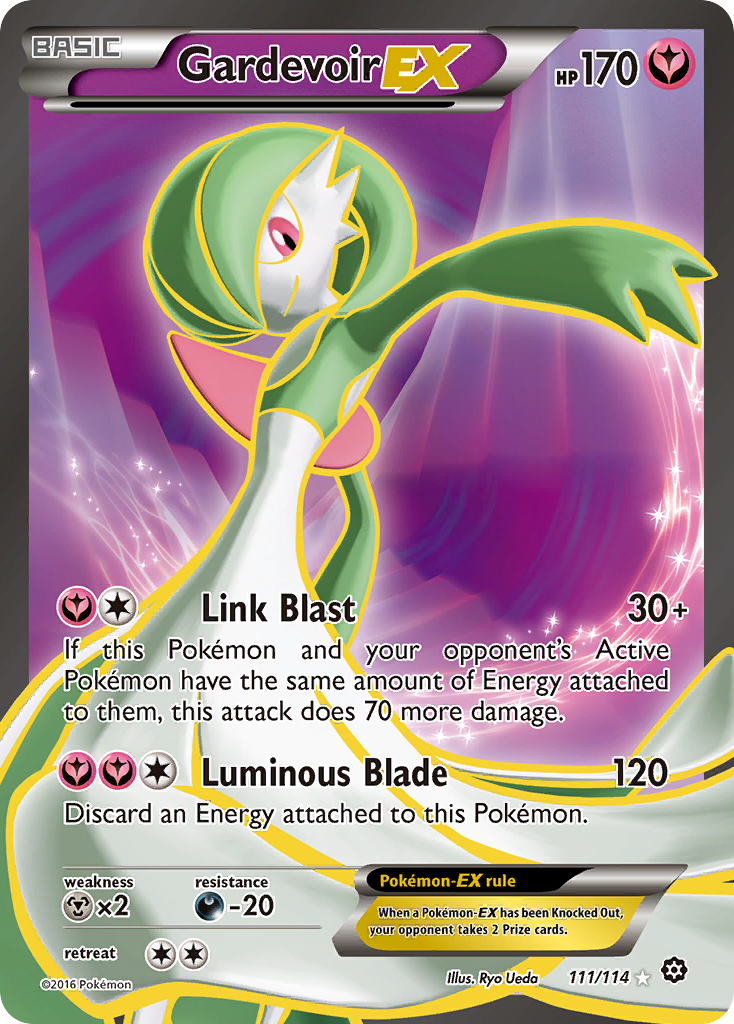 Gardevoir EX (111/114) [XY: Steam Siege] | I Want That Stuff Brandon