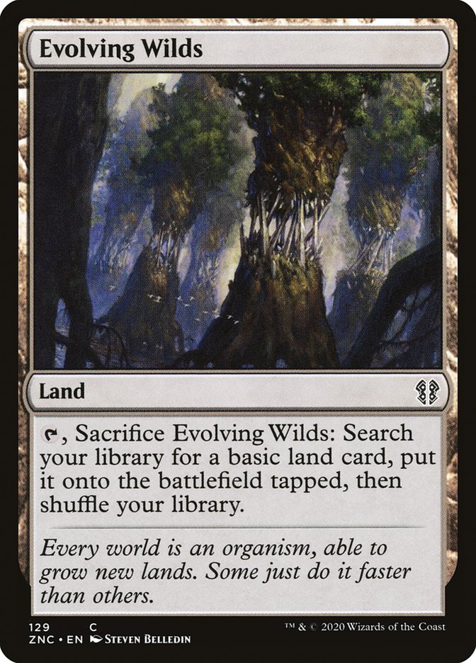 Evolving Wilds [Zendikar Rising Commander] | I Want That Stuff Brandon