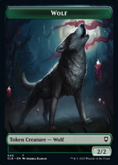 Wolf // Insect Double-Sided Token [Commander Legends: Battle for Baldur's Gate Tokens] | I Want That Stuff Brandon