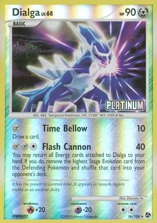 Dialga (16/106) [Burger King Promos: 2009 Collection] | I Want That Stuff Brandon